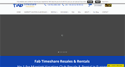 Desktop Screenshot of fabtimeshare.com